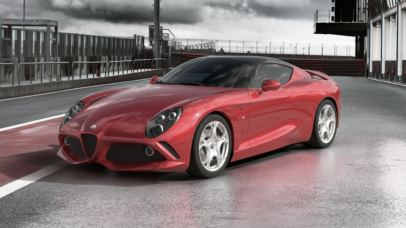 Alfa Romeo 8C DoppioCoda Zagato - front